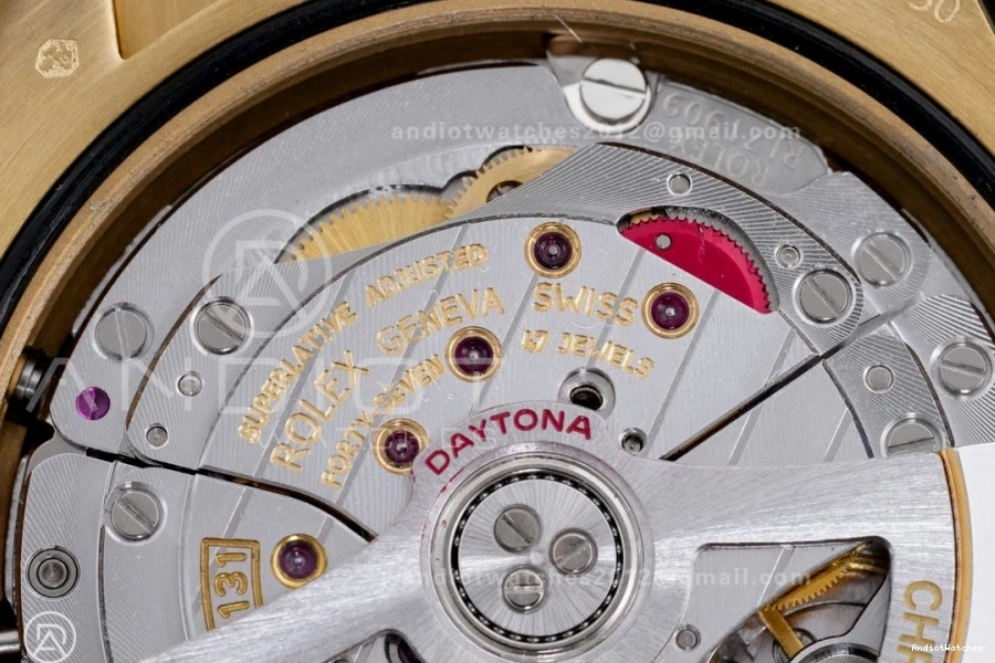 QF Turquoise (Gain on Dial V10 1:1 Oyster-flex 502 Strap QF4131 Weight) 126518 Daytona Edition 2025 Best Comfortable 0110